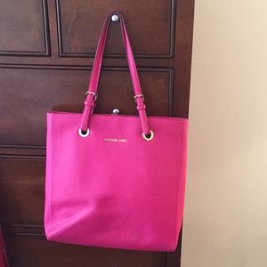 Michael Kors Vibrant Pink Tote